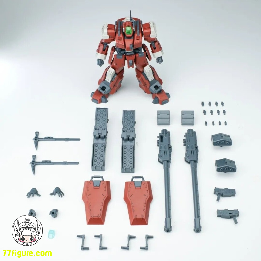 酋長大陸 1/144 超動騎兵 轟魔 赤Ver. プラモデル