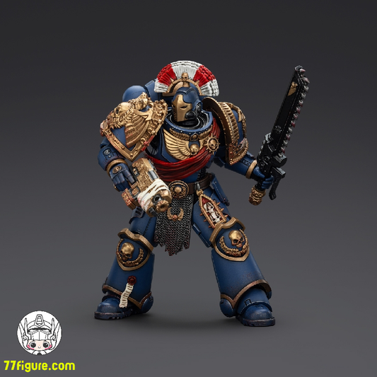 【予約商品】ジョイトイ JoyToy Source 1/18 『ウォーハンマー40K』ウルトラマリーンズ レリック セクンドゥス アーマー、アーティフィサー ボルト ライフル チェーンソード & ボルト ピストル 付き 塗装済み可動フィギュア
