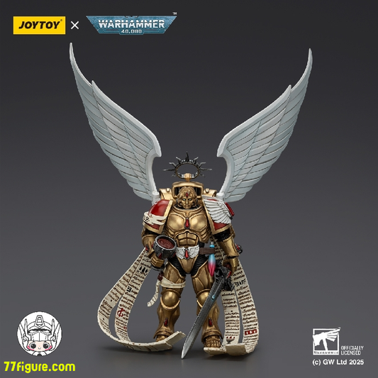 【予約商品】ジョイトイ JoyToy Source 1/18 『ウォーハンマー40K』ブラッド エンジェル サンギノール エンカーミン ブロードソード付き 塗装済み可動フィギュア