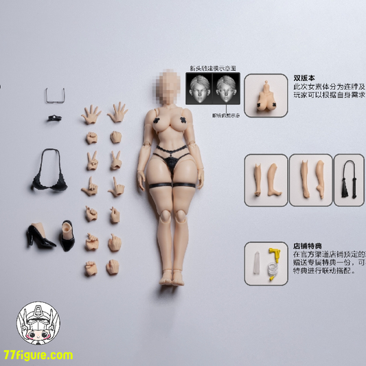 【予約商品】Nottaa Collection 1/12 NT-04 セレーナ ホワイト スプリットネック 公式ストア特別版