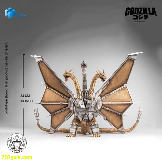【予約商品】Hiya Toys EBG0283 Exquisite Basic シリーズ 『ゴジラvsキングギドラ 1991』キングギドラ 塗装済み可動フィギュア