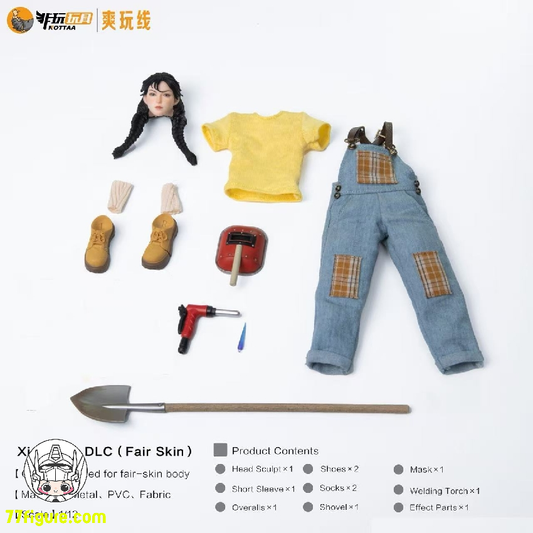 【予約商品】Nottaa Collection 1/12 小芳 DLC アクセサリーパック 白い肌Ver.