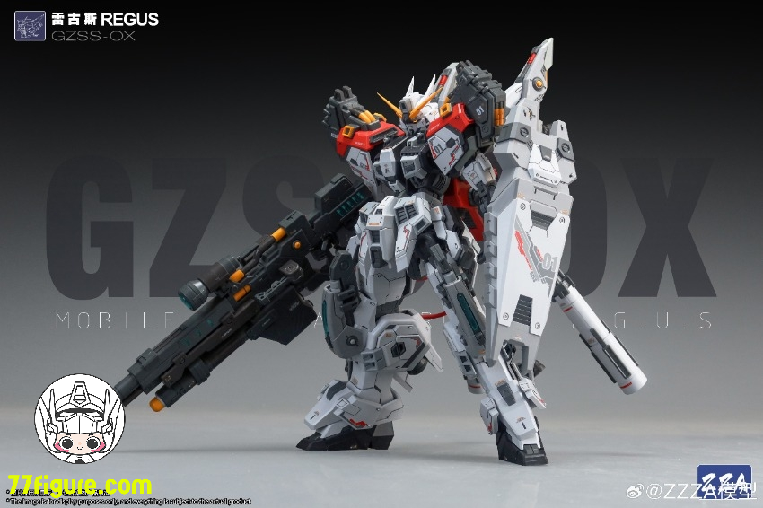 ZZA Model 1/100 GZSS-OX01 レグス（Regus）プラモデル
