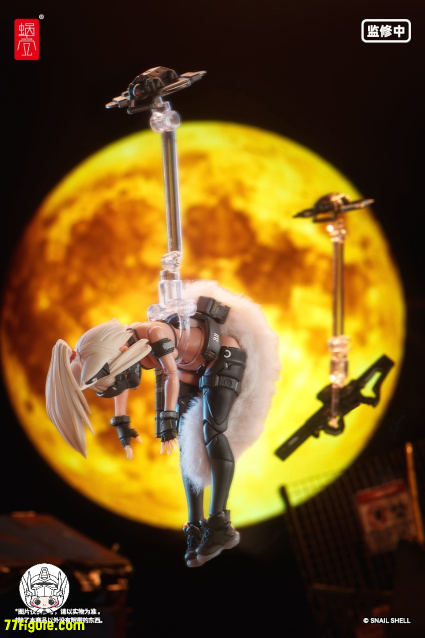 【先行販売】蝸之殻(スネイルシェル)  1/12 タクティカル マスク 水着 キツネ娘 塗装済み可動フィギュア