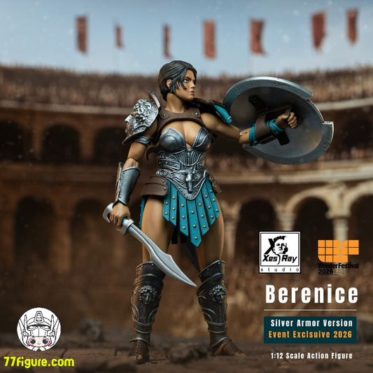 【予約商品】Xesray Studio 1/12 2026年イベント限定 ベレニス・シルバーアーマー 塗装済み可動フィギュア