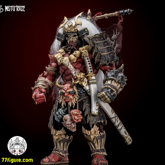 【予約商品】Mety Toyz 1/10  鬼滅修羅  滝川 紅鬼武士 WF2025 限定版 塗装済み可動フィギュア