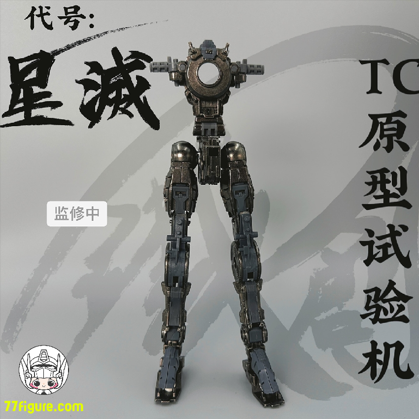 鉄創 Tiechuang Model 1/100 「TC原型試験機」星滅 合金フレーム付き プラモデル