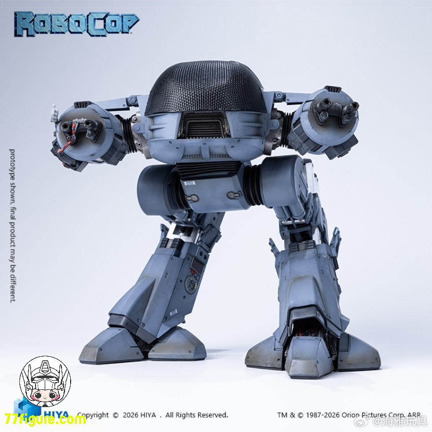 【予約商品】Hiya Toys 1/12 ED-209 Exquisite Super ロボコップ 塗装済み可動フィギュア