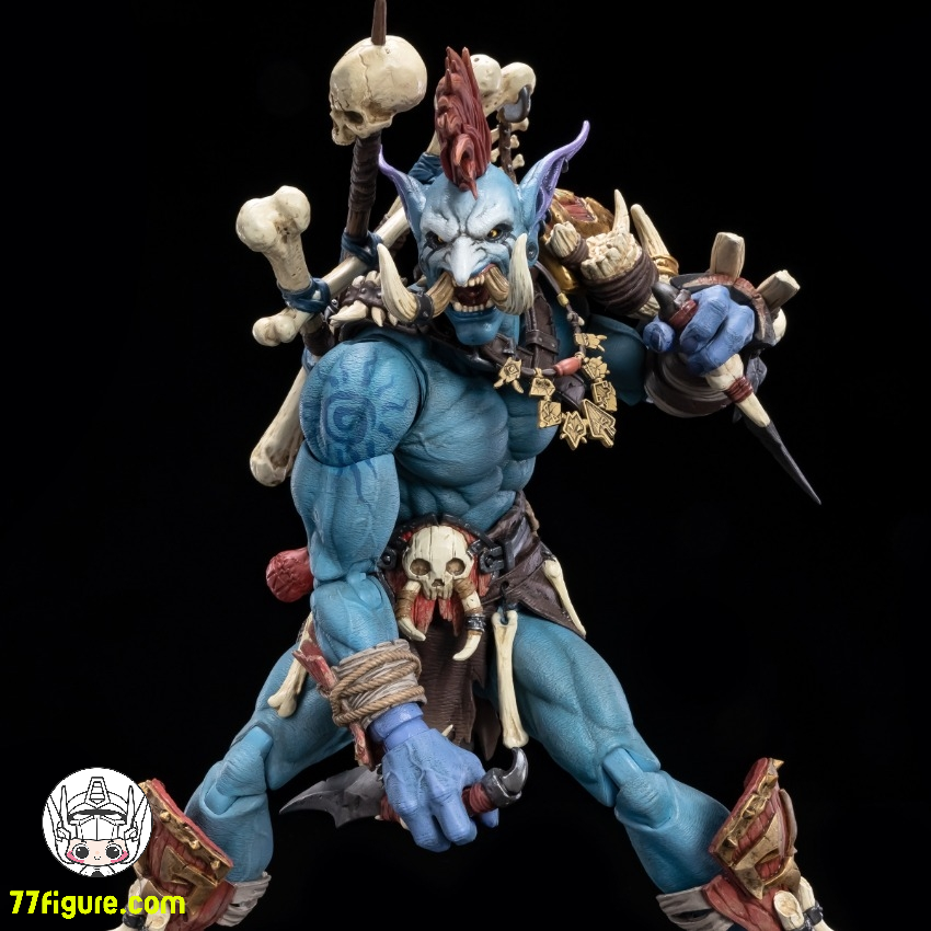 【予約商品】Mety Toyz 1/10 冒険者の世界 蛮族鬼神狩者 森金 塗装済み可動フィギュア