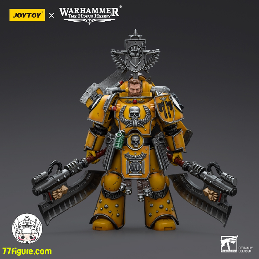 ジョイトイ JoyToy Source 1/18 『ウォーハンマー40K：ホルスの大逆』インペリアルフィスト ファフニール・ラン 塗装済み可動フィギュア