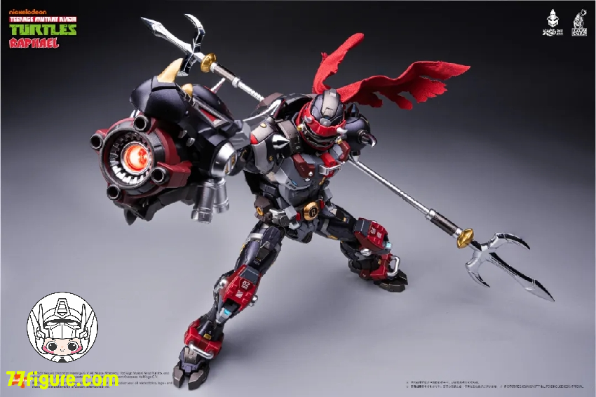 【予約商品】HEATBOYS HB0095 ティーンエイジ  ミュータント ニンジャ タートルズ 『TMNT 』ラファエロ 40周年記念版 塗装済み可動フィギュア