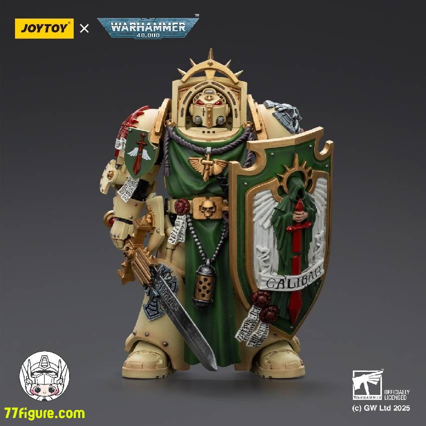 【予約商品】ジョイトイ JoyToy Source 1/18 『ウォーハンマー40K』ダーク エンジェル デスウィングナイト1 パワーソードストームシールドとテレポートホーマー付き 塗装済み可動フィギュア