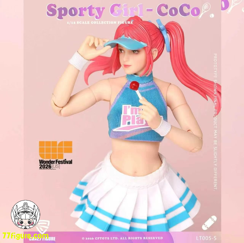 CFTOYS 1/12 LT005-S WF2026 スポーティー・ガール ココ 塗装済み可動