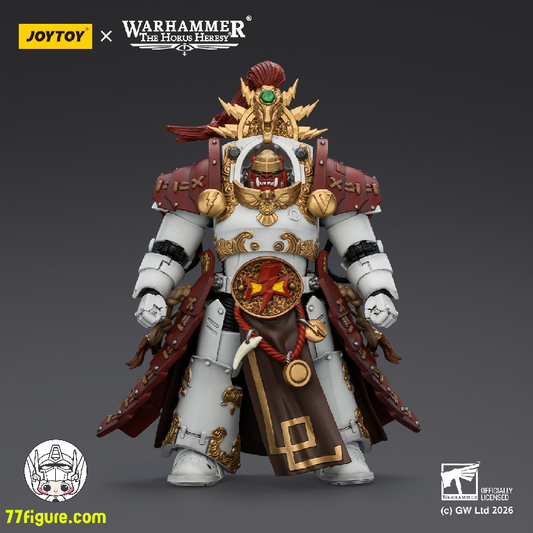 【予約商品】ジョイトイ JoyToy Source 1/18 『ウォーハンマー ホルスの異端』ホワイトスカーズ 秦夏 ケシグのマスター 竜尾双剣付き 塗装済み可動フィギュア