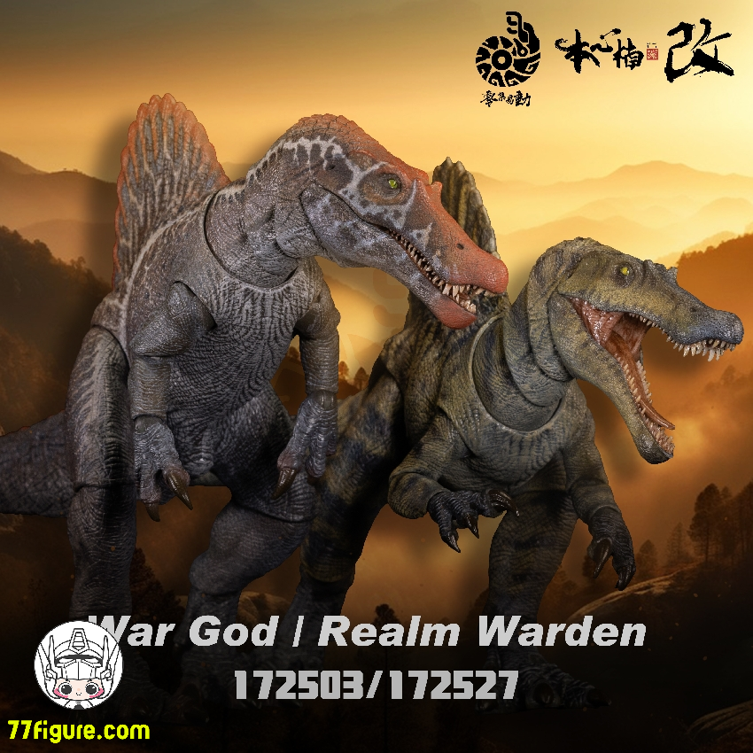 【予約商品】Nanmu Studio 172503 スピノサウルス Supplanter 3.0 オリジナルカラー Ver. 塗装済み可動フィギュア