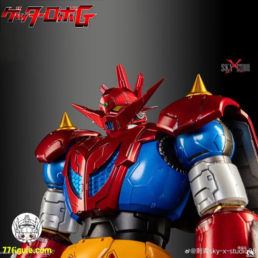 最終値下げ新品未使用Sky X Studio ゲッターロボG Sky X Studio『ゲッターロボ』ゲッターロボG 塗装済み可動