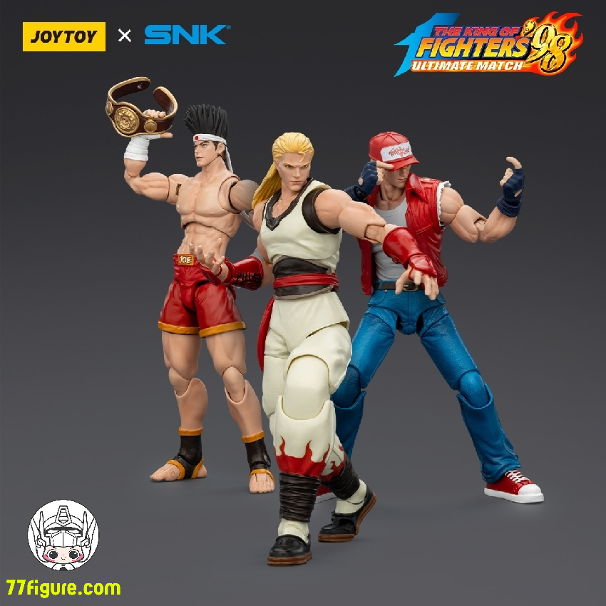 【予約商品】ジョイトイ JoyToy Source 1/18 SNK KOF 98UM 『餓狼伝説』三体セット 塗装済み可動フィギュア