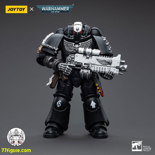 【品切れ】ジョイトイ JoyToy Source 1/18 『ウォーハンマー40K』アイアン ハンズ インターセッサーズ 軍曹バンタス 塗装済み可動フィギュア