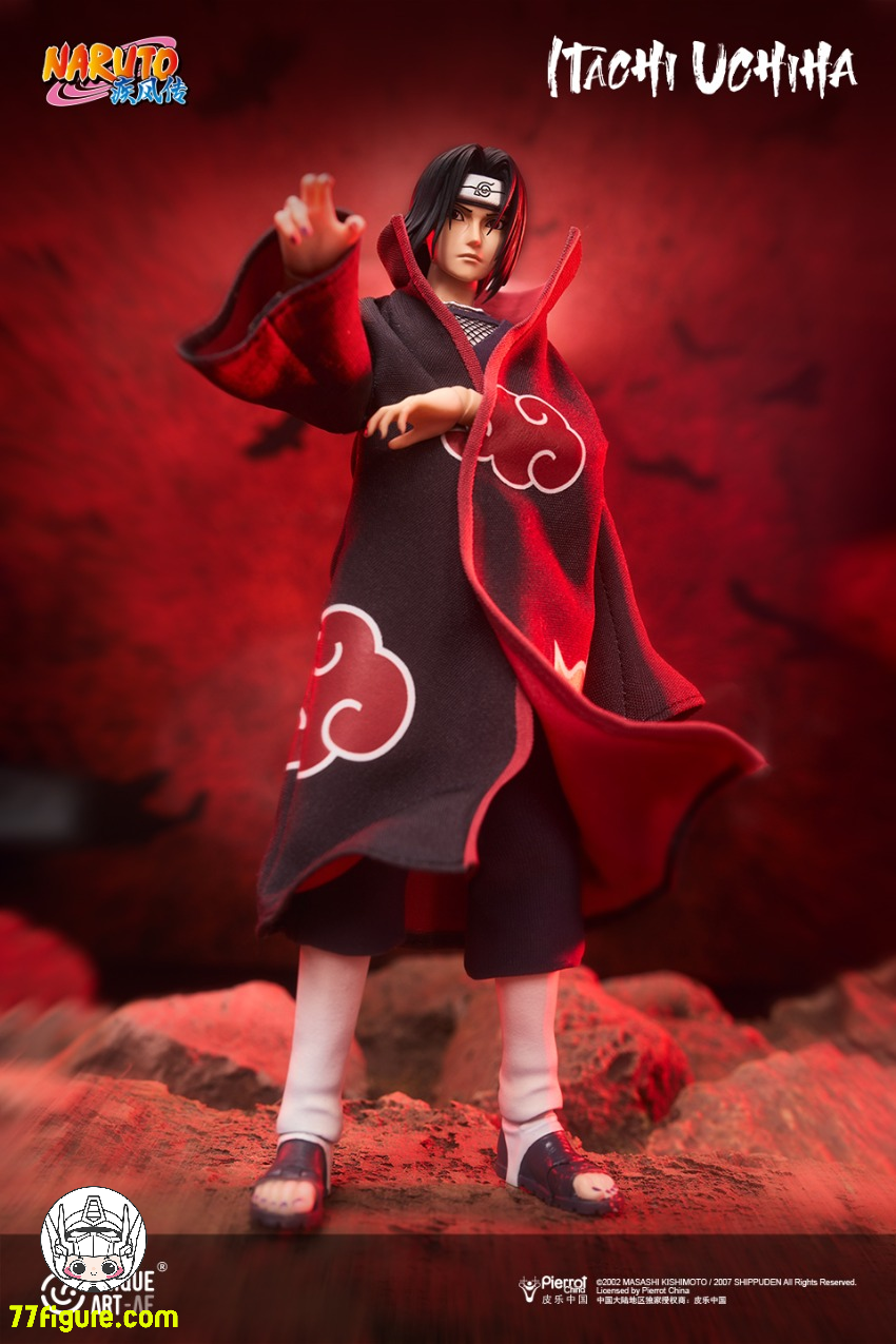 Unique Art 1/12 NARUTO -ナルト 疾風伝 うちはイタチ クラシック Ver