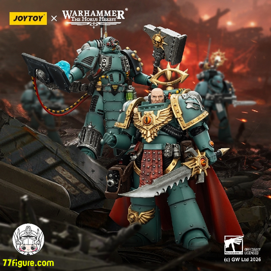 【予約商品】ジョイトイ JoyToy Source 1/18 『ウォーハンマー ホルスの異端』ホルスの息子たち 二体セット 塗装済み可動フィギュア