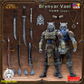 【予約商品】Harvinger Studios 1/12 サヴェッジ・クルーシブル ブリンニャル・ヴェール 塗装済み可動フィギュア