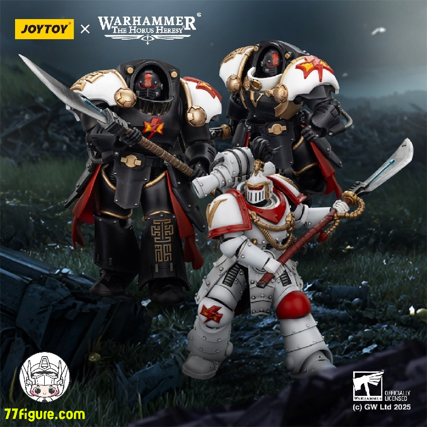 【予約商品】ジョイトイ JoyToy Source 1/18 『ウォーハンマー ホルスの異端』ホワイト スカーズ 三体セット 塗装済み可動フィギュア