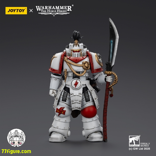 【予約商品】ジョイトイ JoyToy Source 1/18 『ウォーハンマー ホルスの異端』ホワイト スカーズ レギオン プラエトル 塗装済み可動フィギュア