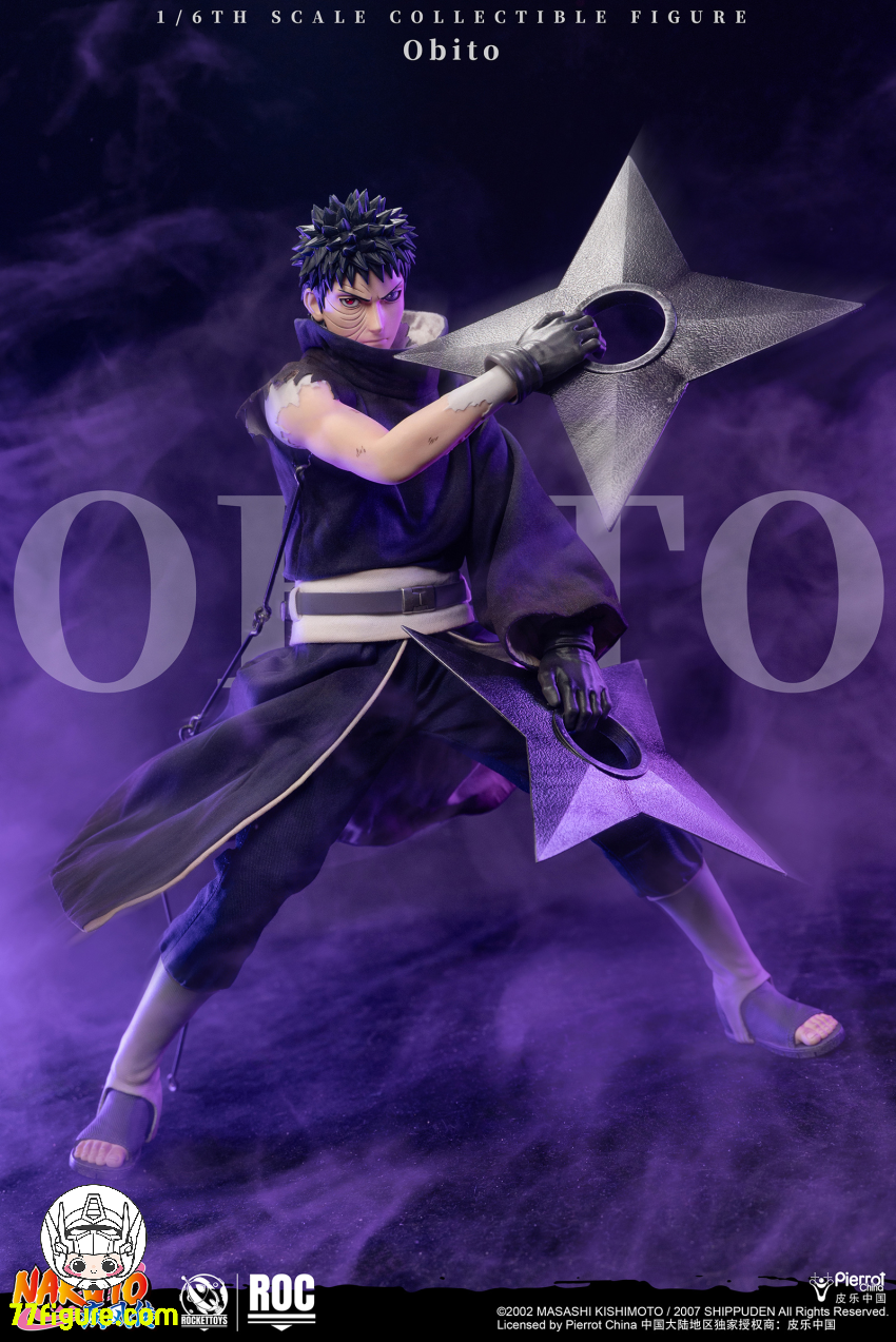 【予約商品】Rocket Toys 1/6 公式公認 『NARUTO -ナルト-』 うちは オビト 塗装済み可動フィギュア