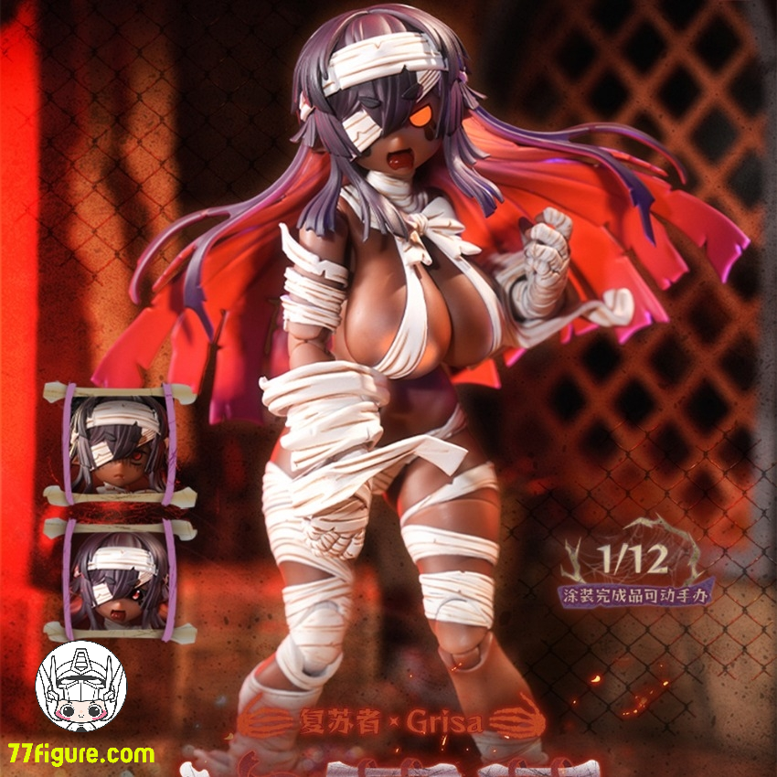 【予約商品】蝸之殻(スネイルシェル) 1/12 RPG-03A ゾンビ娘 グリザ オルタVer. 塗装済み可動フィギュア