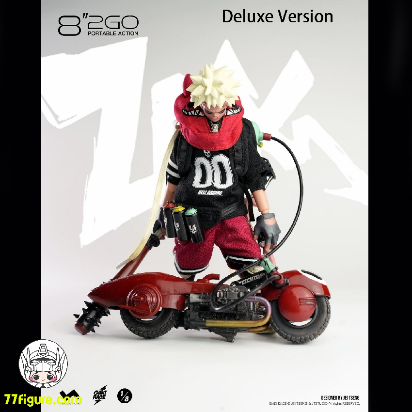 【予約商品】JT Studio 1/8 2GO ガキレース ザイキ 豪華版 塗装済み可動フィギュア