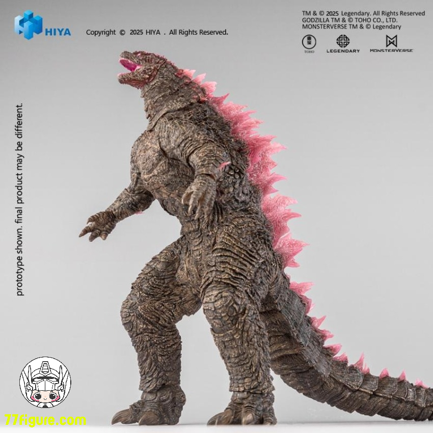 【予約商品】Hiya EBG0439 Exquisite Basic シリーズ 『ゴジラ VS. コング 2 新たなる帝国』 熱線放射ゴジラ Evolved Ver. 塗装済み可動フィギュア