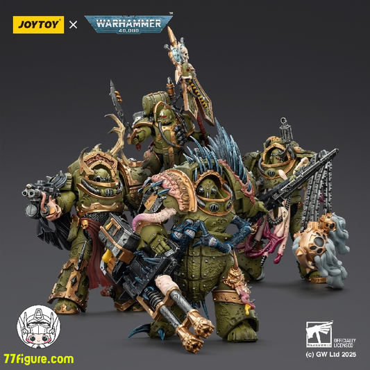 【予約受付終了】ジョイトイ JoyToy Source 1/18 『ウォーハンマー40K』デスガード 四体セット塗装済み可動フィギュア
