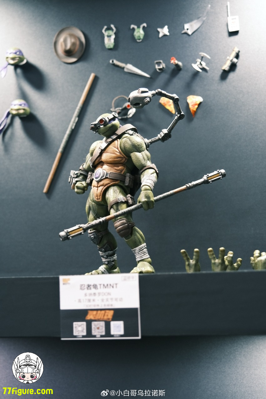 【先行販売】霊機魂 ティーンエイジ  ミュータント ニンジャ タートルズ 『TMNT 』ドナテッロ 塗装済み可動フィギュア