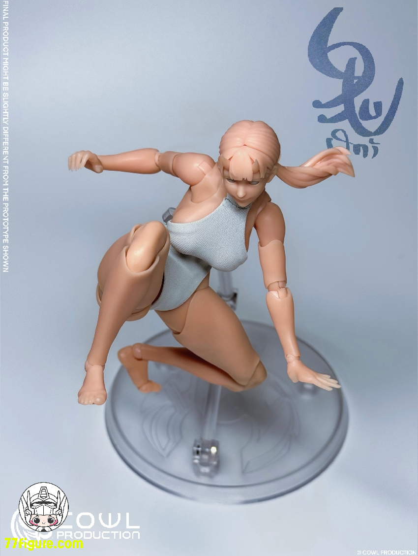 【先行販売】Cowl Production 1/12 幽霊女性素体 「ホワイト」