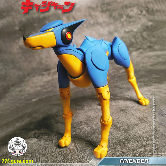 【予約商品】King Arts DFS086『新造人間キャシャーン』ロボット犬 フレンダー 塗装済み可動フィギュア