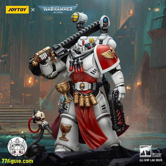 【予約商品】ジョイトイ JoyToy Source 1/18 『ウォーハンマー40K』ブラッド エンジェル サンギナリー プリースト ヘビーボルトピストル、チェーンソード&ナルセシウム付き 塗装済み可動フィギュア