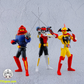 【予約受付終了】Action Toys アクマイザー3 ゾビダン & イビル & ガブラ 三体セット 塗装済み可動フィギュア