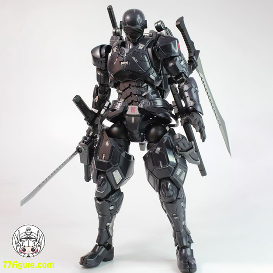 【予約商品】集玩 SC-001 超能ブラックウォーリア 塗装済み可動フィギュア