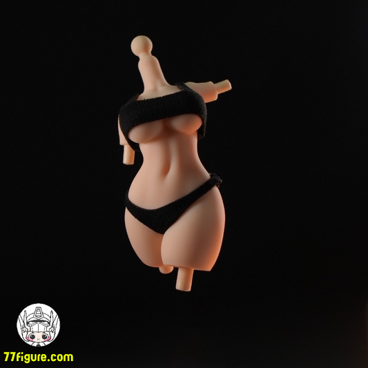 【予約商品】宸玑研造 1/12 ユニバーサル 女性素体 XLサイズ ブラックビキニ Ver.