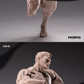 【先行販売】Morfig 1/12 男性ボディ素体Beta型：戦士 ホワイトスキンVer. 塗装済み可動フィギュア