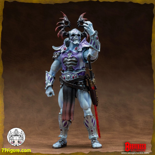 【予約商品】Harvinger Studios 1/12 サヴェッジ・クルーシブル 不死のナラカ 塗装済み可動フィギュア