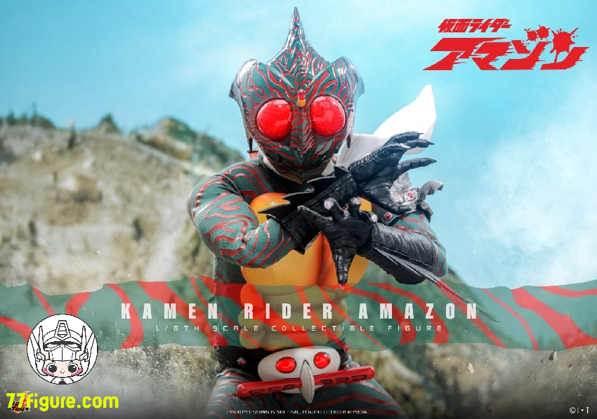 【予約商品】Hot Toys 1/6 TMS184 仮面ライダー アマゾン 塗装済み可動フィギュア