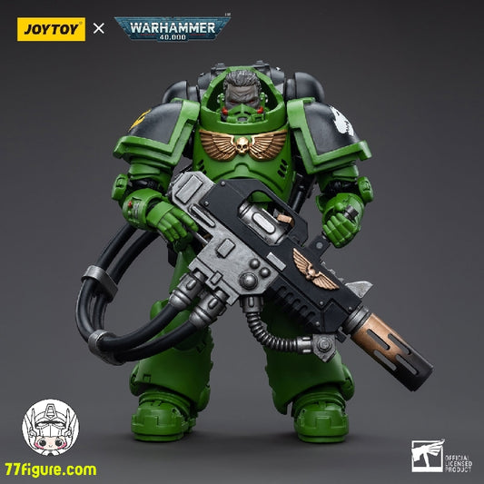 ジョイトイ JoyToy Source 1/18 『ウォーハンマー40K』サラマンダー 根絶者 ブラザー・トゥクレン 塗装済み可動フィギュア