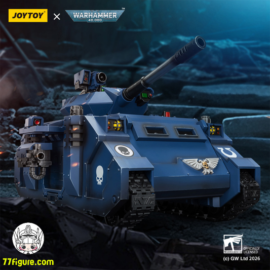 【予約商品】ジョイトイ JoyToy Source 1/18 『ウォーハンマー40K』ウルトラマリン プレデター デストラクター 砲塔搭載型オートキャノンとスポンソン搭載型ヘヴィボルター付き 塗装済み可動フィギュア