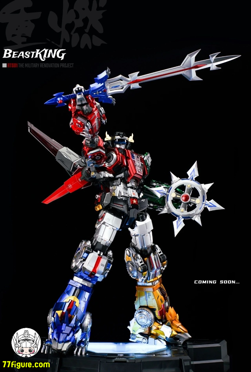 【予約商品】Reborn Reborn-01 ビーストマスター ボルトロン ゴライオン 塗装済み可動フィギュア