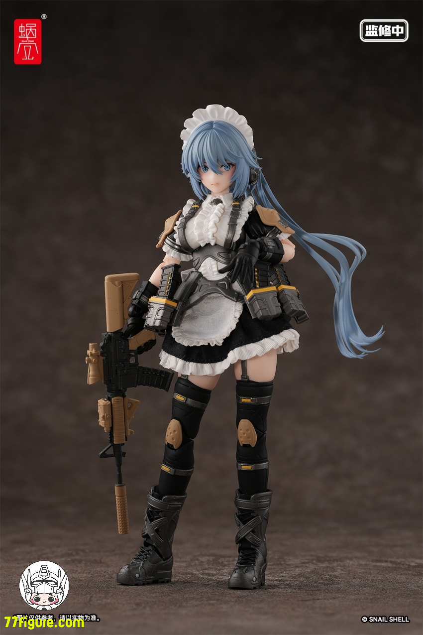 【先行販売】蝸之殻(スネイルシェル)  1/12 タクティカル メイド 常盤和音 塗装済み可動フィギュア