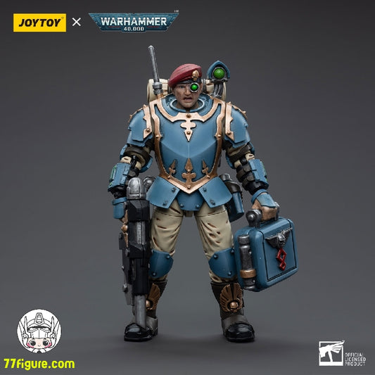 ジョイトイ JoyToy Source 1/18 『ウォーハンマー40K』アストラ ミリタルム テンペストス サイオンズ分隊 第55 カピック イーグルス メディック 塗装済み可動フィギュア