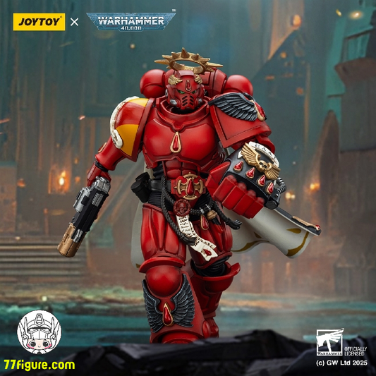 【予約商品】ジョイトイ JoyToy Source 1/18 『ウォーハンマー40K』ブラッド エンジェル キャプテン インフェルノピストル＆パワーフィスト付き 塗装済み可動フィギュア