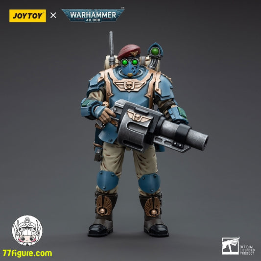 ジョイトイ JoyToy Source 1/18 『ウォーハンマー40K』アストラ ミリタルム テンペストス サイオンズ分隊 第55 カピック イーグルス 擲弾兵 塗装済み可動フィギュア