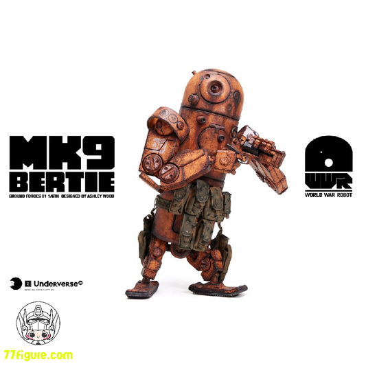 【予約商品】Underverse 1/6 UV202418 ワールド・ウォー・ロボット デザートアルファ バーティー MK9 塗装済み可動フィギュア